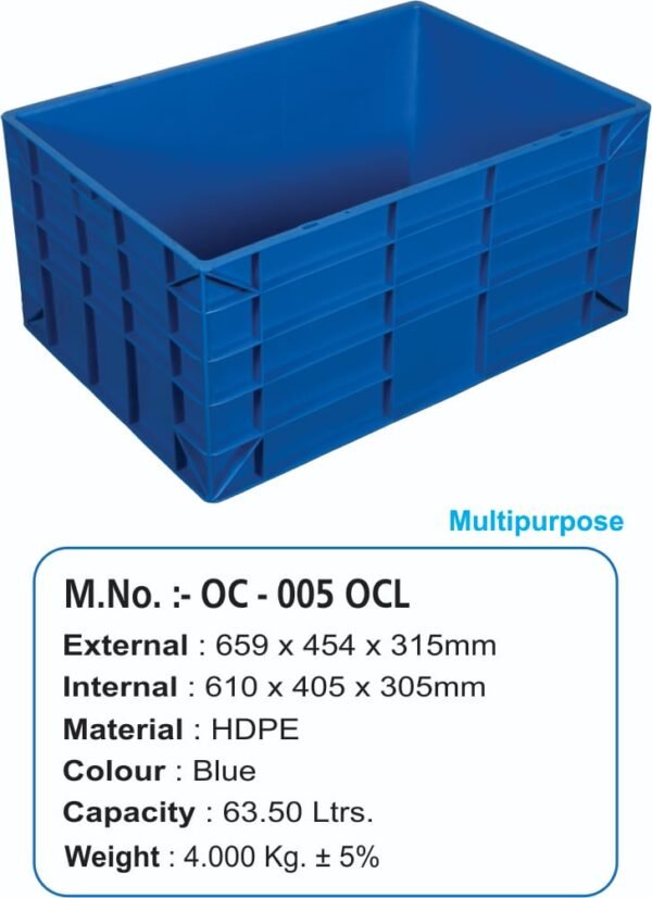 Plastic Carrate (OC – 005 OSP)