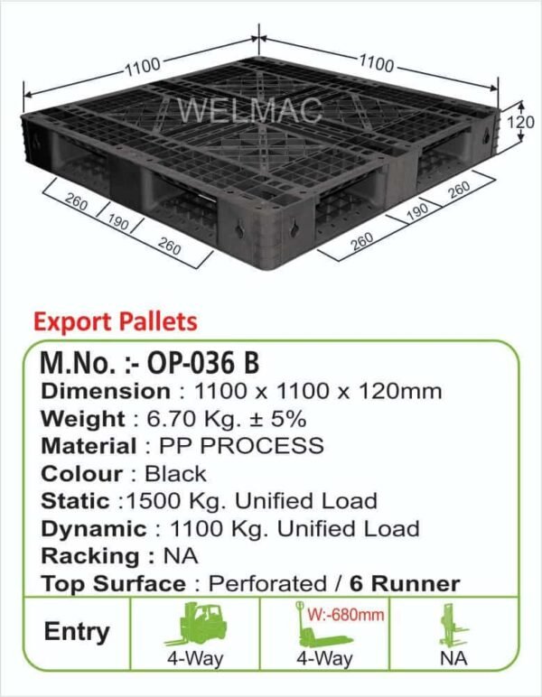 Export Pallets (OP - 036 B)