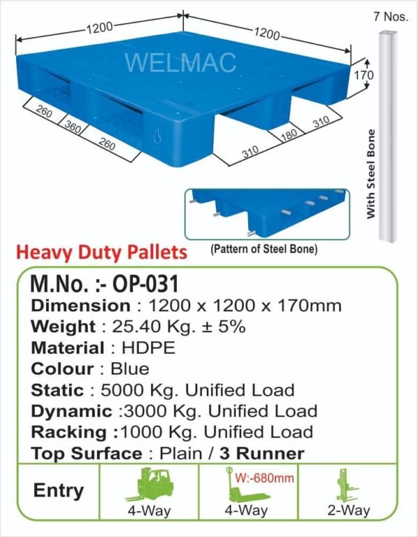 Heavy Duty Pallets (OP – 031)