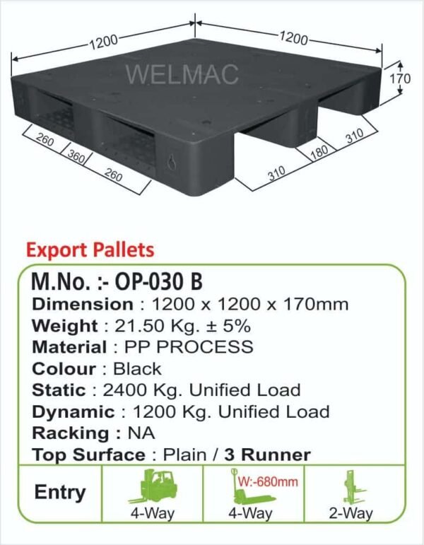 Export Pallets (OP – 030 B)