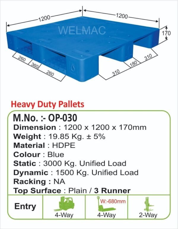 Heavy Duty Pallets ( OP - 030 )