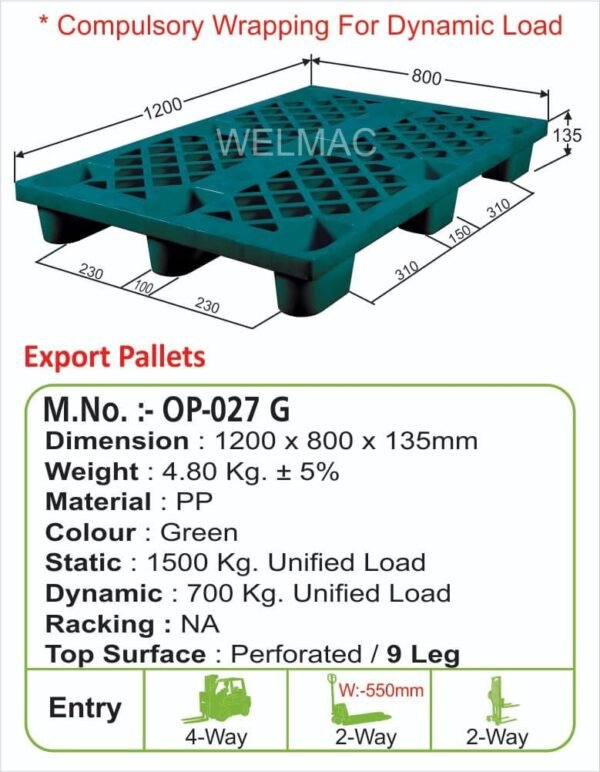 Export Pallets ( OP - 027 G )