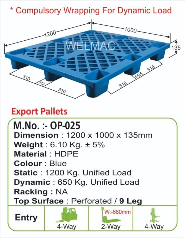 Export Pallets ( OP - 025 )