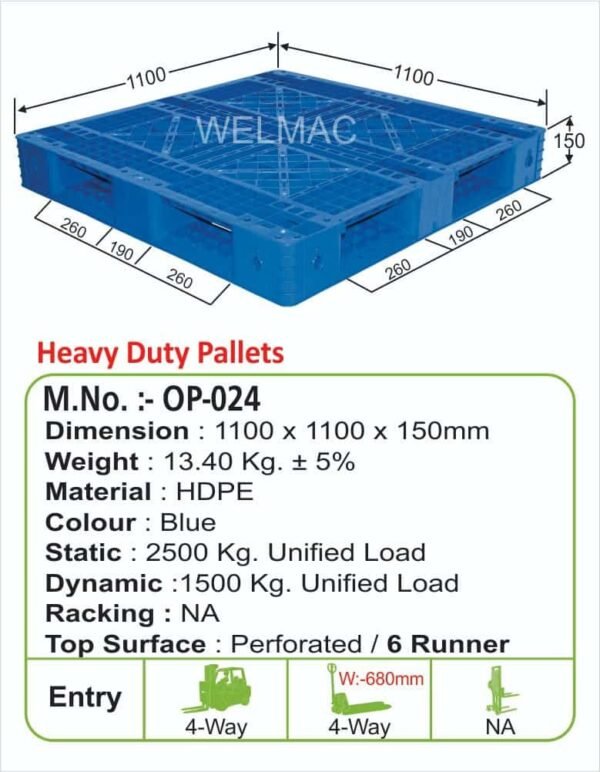 Heavy Duty Pallets ( OP - 024 )