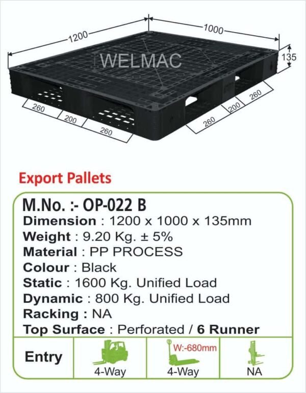 Export Pallets ( OP - 022 B )