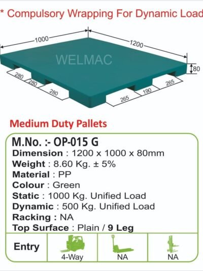 Medium Duty Pallets ( OP – 015 G )