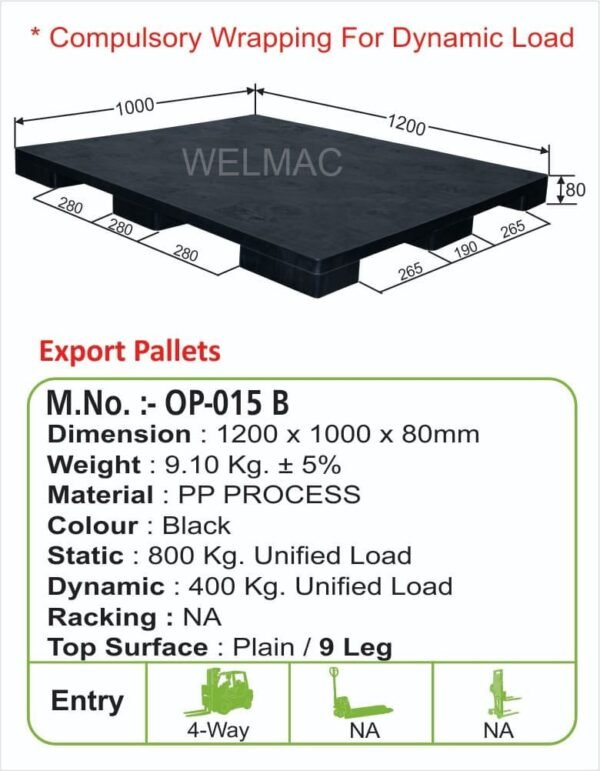 Export Pallets ( OP - 015 B )